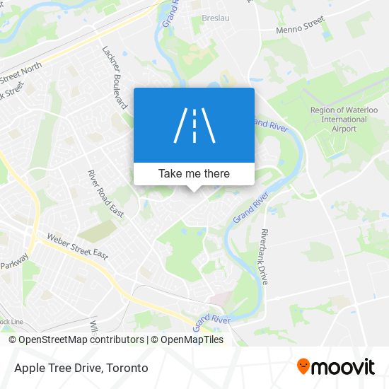 Apple Tree Drive map