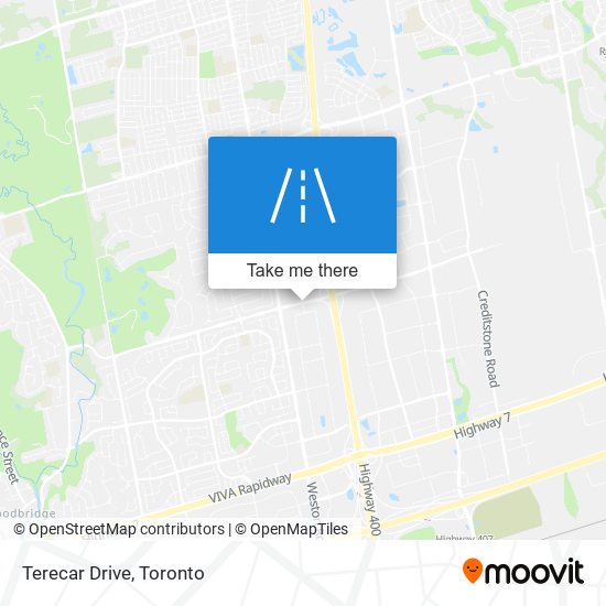 Terecar Drive map