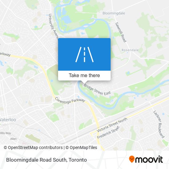 Bloomingdale Road South map