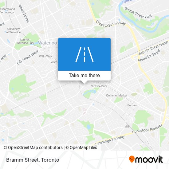 Bramm Street map