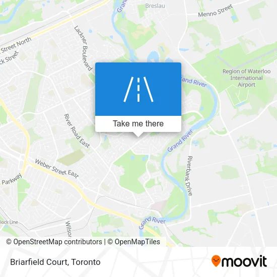 Briarfield Court map