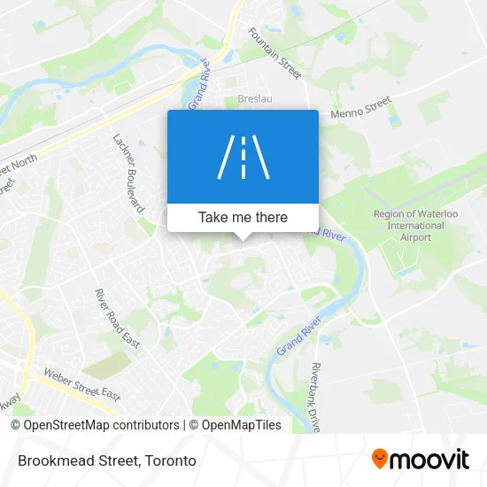 Brookmead Street map