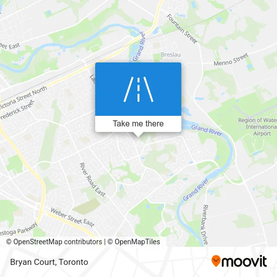 Bryan Court map