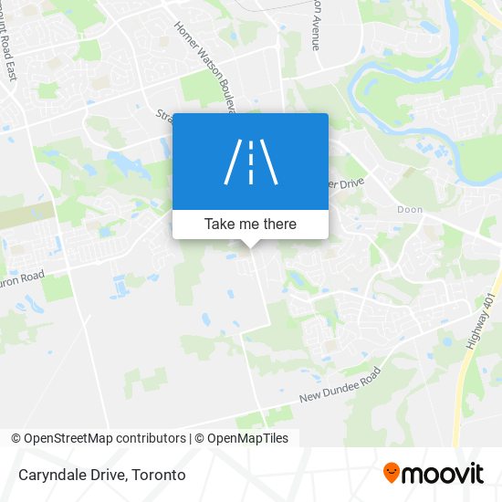 Caryndale Drive plan