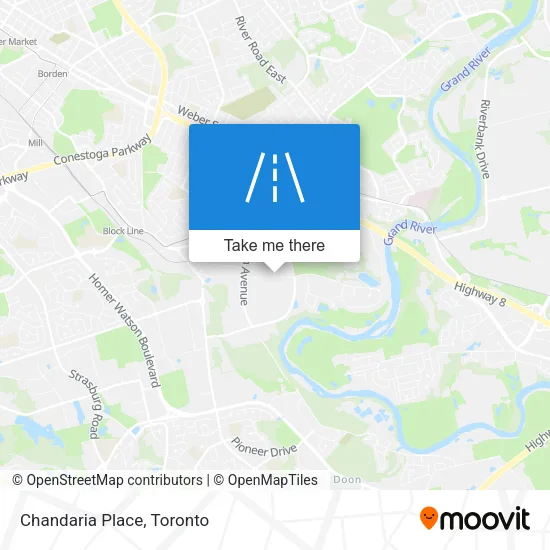 Chandaria Place map