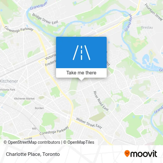 Charlotte Place map