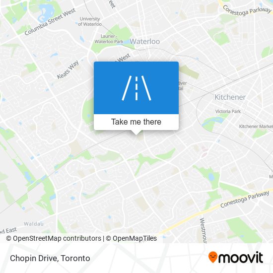 Chopin Drive map