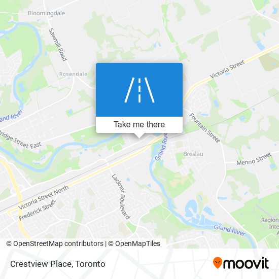Crestview Place map