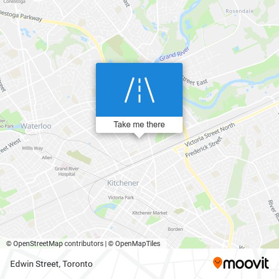 Edwin Street map