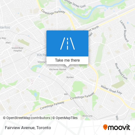 Fairview Avenue map