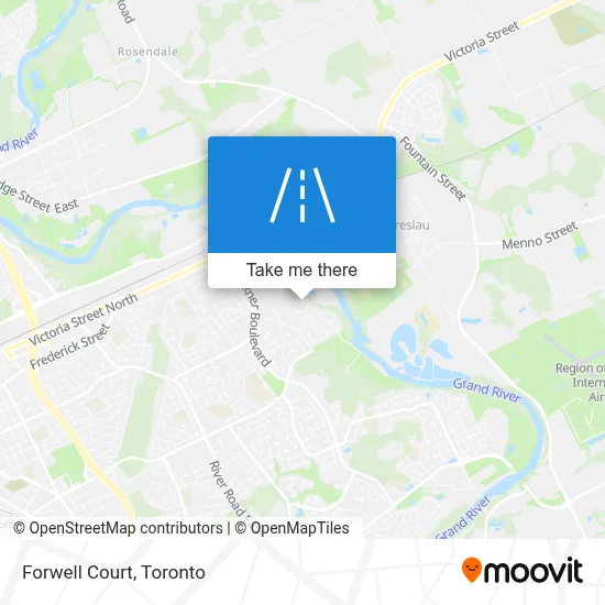 Forwell Court map