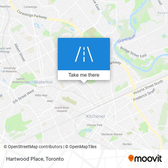 Hartwood Place map