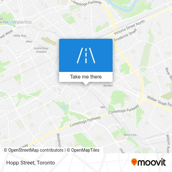 Hopp Street map