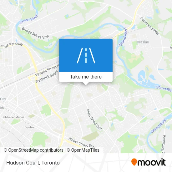 Hudson Court map