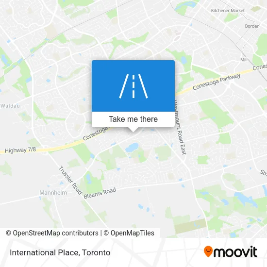 International Place map