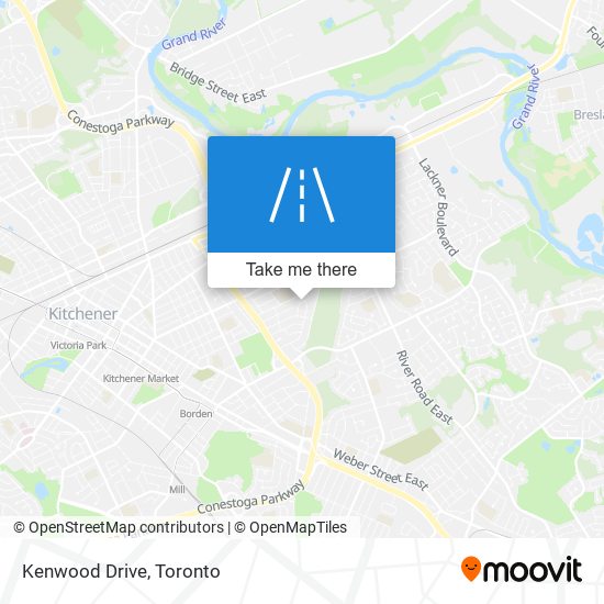 Kenwood Drive map