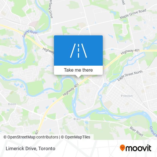 Limerick Drive map