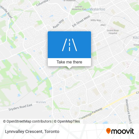 Lynnvalley Crescent map