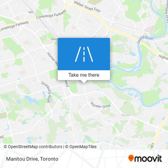 Manitou Drive map