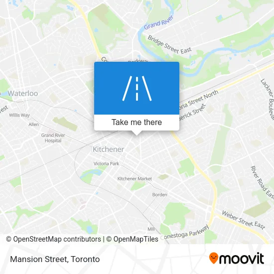 Mansion Street map