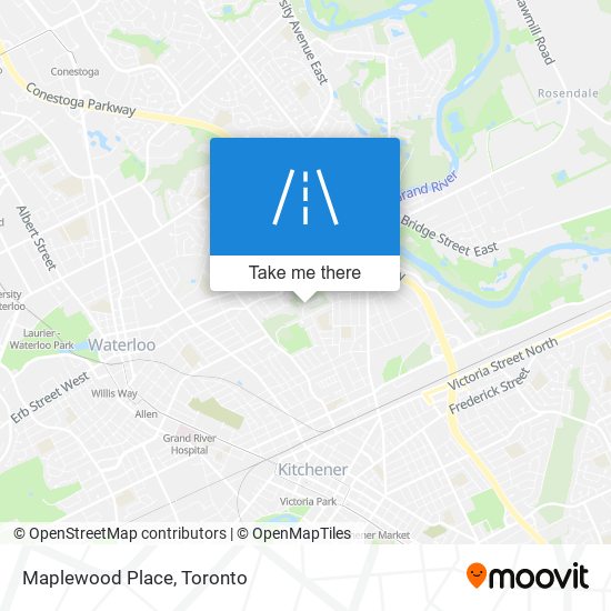 Maplewood Place map