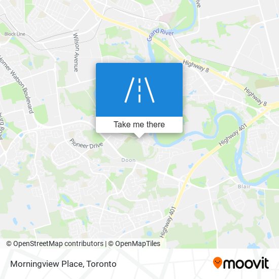 Morningview Place map