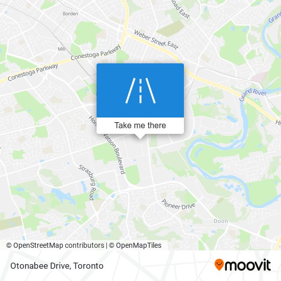 Otonabee Drive map