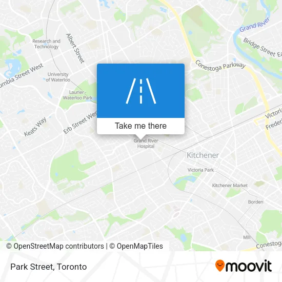 Park Street map