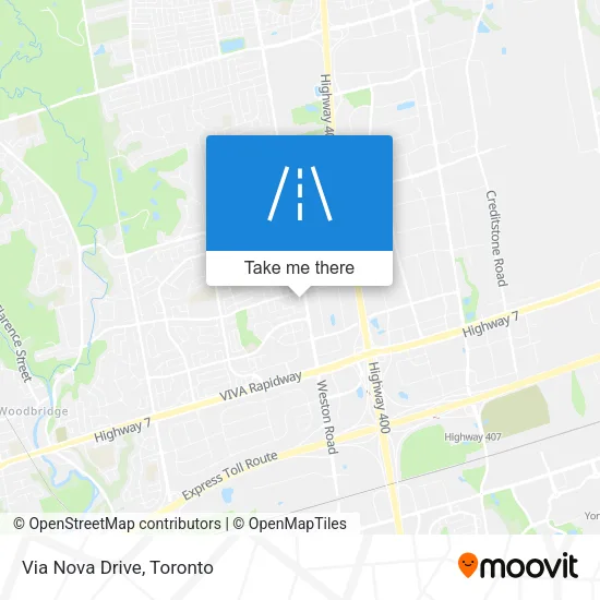 Via Nova Drive map