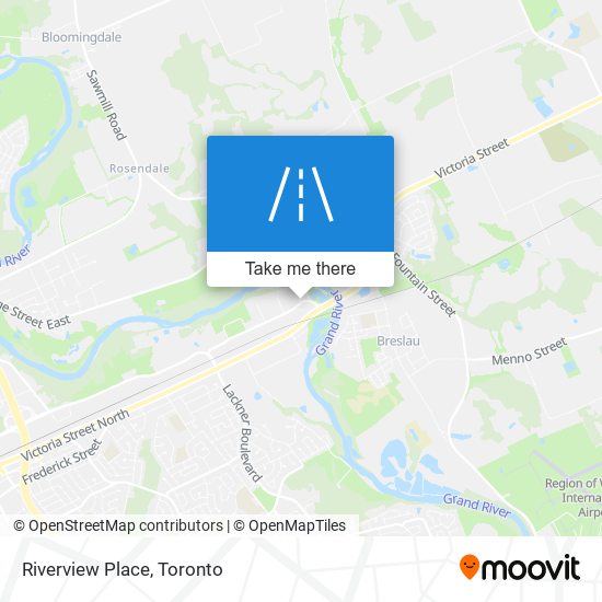 Riverview Place map