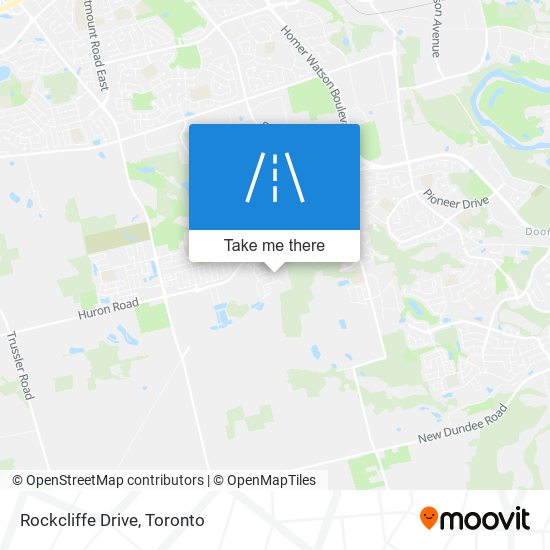 Rockcliffe Drive map