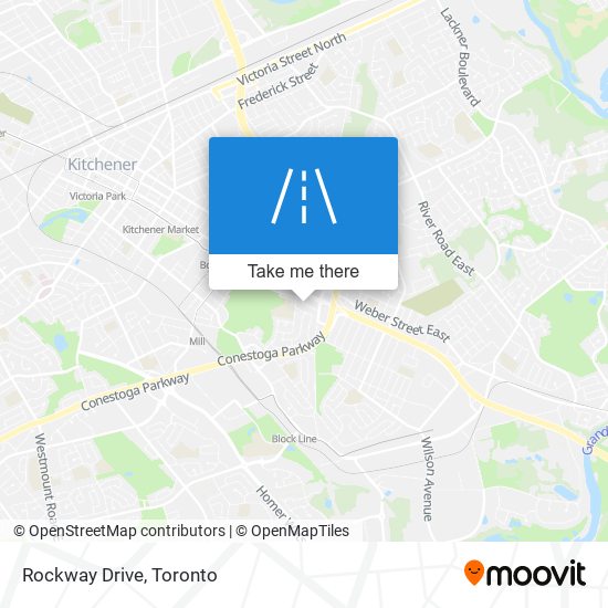 Rockway Drive map