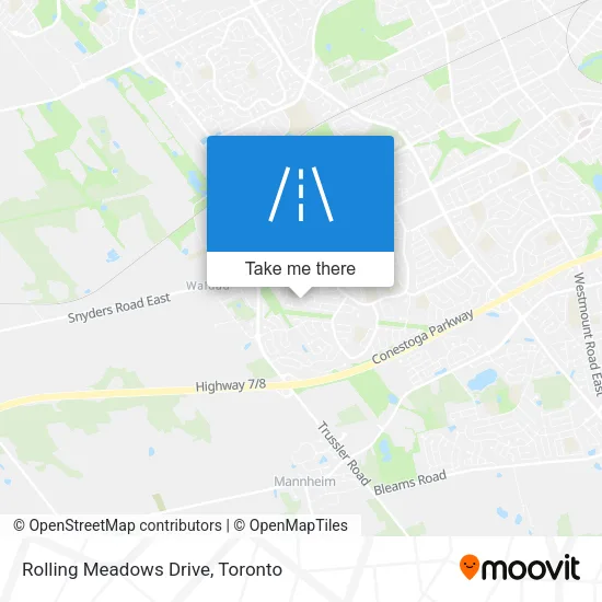 Rolling Meadows Drive plan
