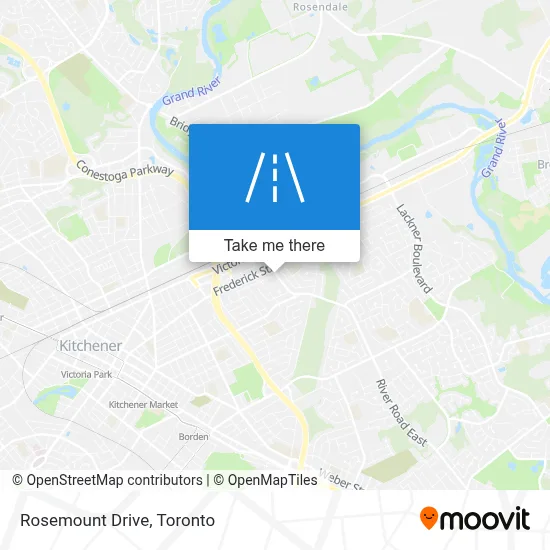 Rosemount Drive map