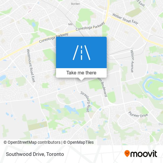 Southwood Drive map