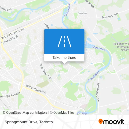 Springmount Drive map