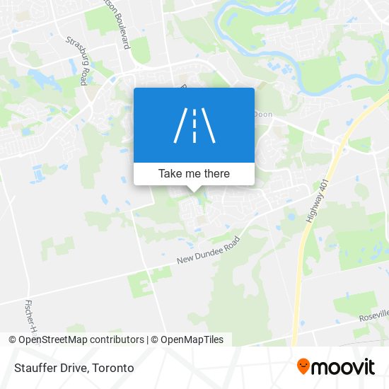 Stauffer Drive map