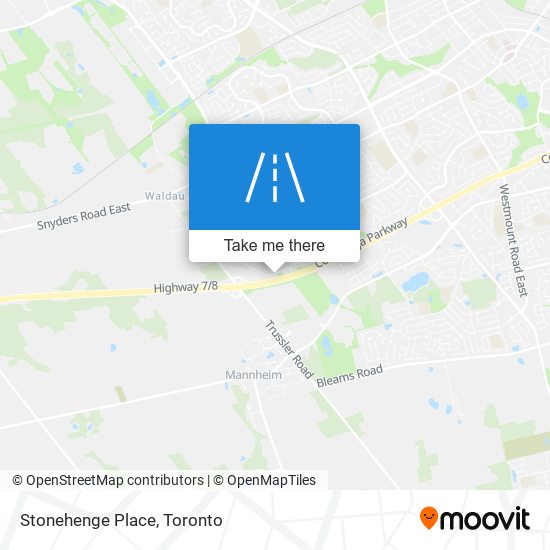 Stonehenge Place plan