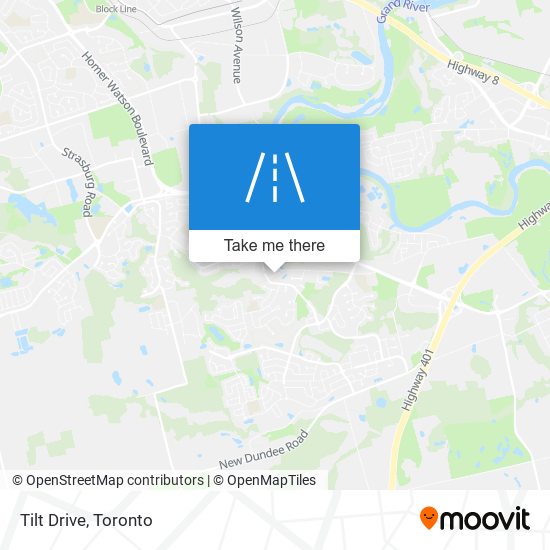 Tilt Drive map