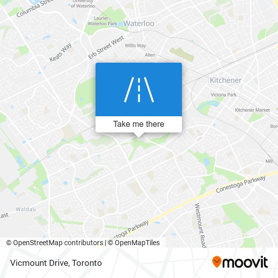 Vicmount Drive map