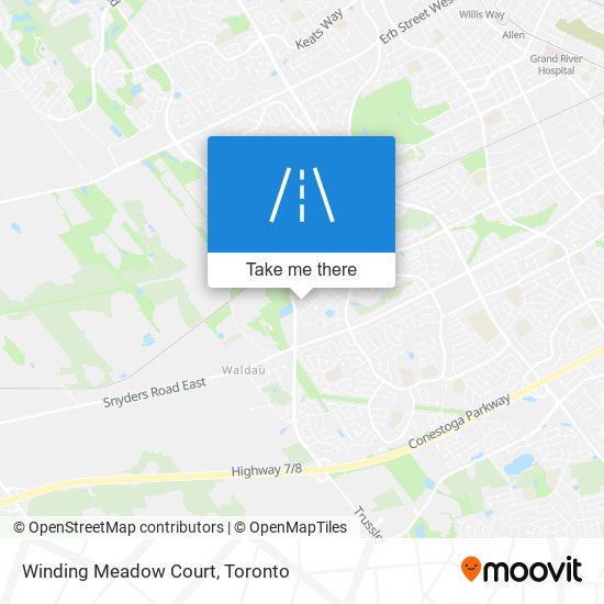 Winding Meadow Court plan