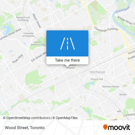 Wood Street map