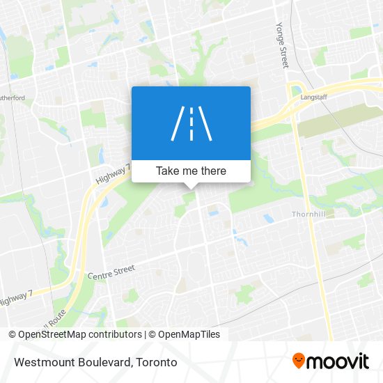 Westmount Boulevard plan