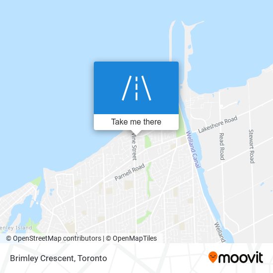 Brimley Crescent map