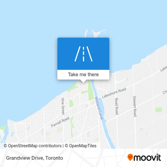 Grandview Drive map