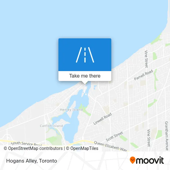 Hogans Alley map