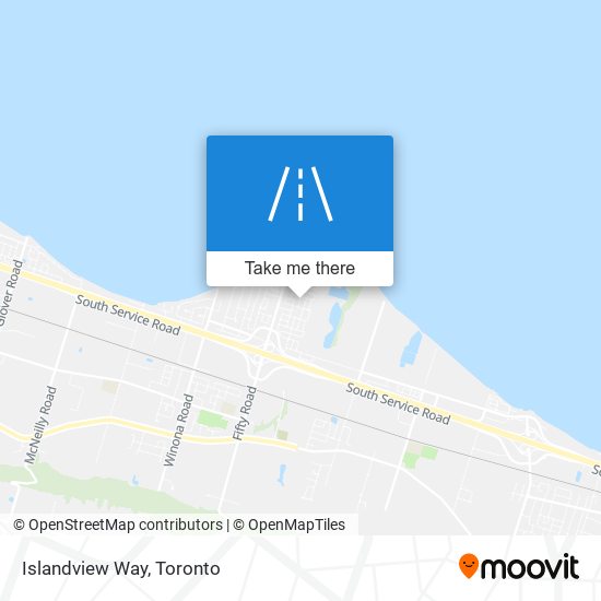 Islandview Way map