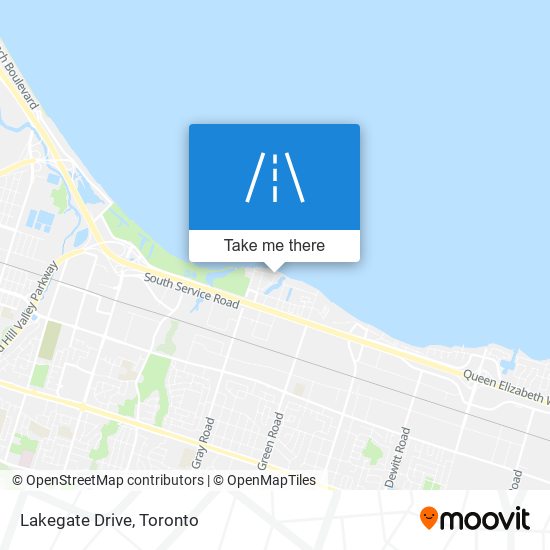 Lakegate Drive map