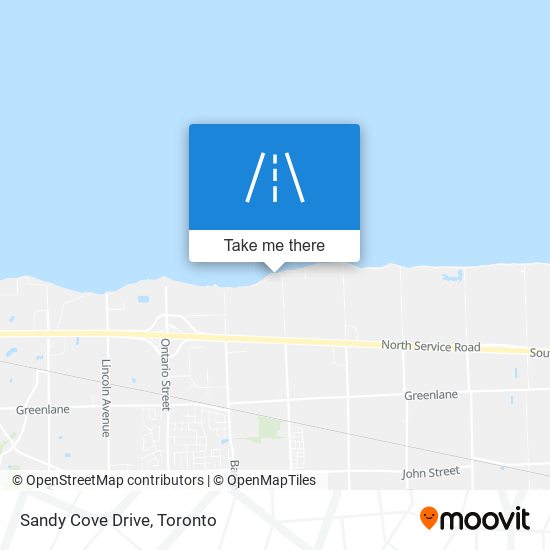 Sandy Cove Drive plan