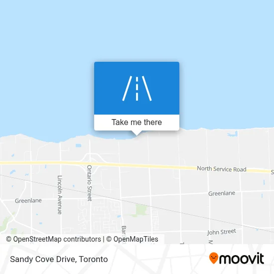 Sandy Cove Drive map